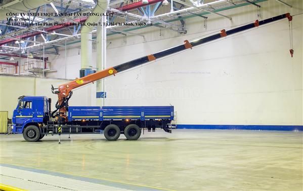 Kamaz Tải cẩu Kamaz 7 tấn 2020 ảnh 3